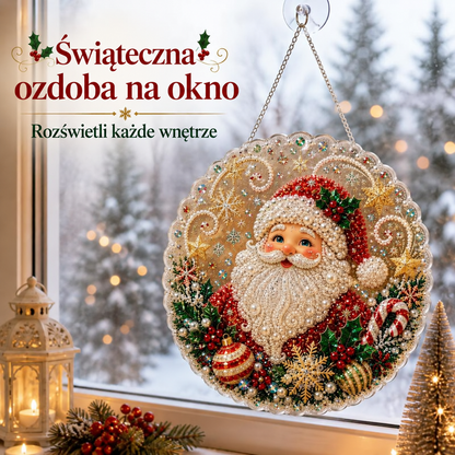 Magiczna Bombka | Kryształówka – zestaw do samodzielnego wyklejania świątecznej ozdoby
