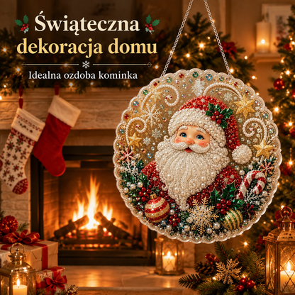 Magiczna Bombka | Kryształówka – zestaw do samodzielnego wyklejania świątecznej ozdoby